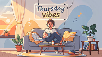 Thursday Vibes — Cozy Chill HD wallpaper