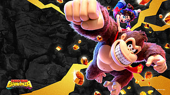 Donkey Kong Bananza: Golden Rush | Barrel Blitz | Kong's Bananza Smash, Donkey Kong Bananza HD wallpaper