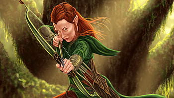 Tauriel, , High definition, Cinematic HD wallpaper