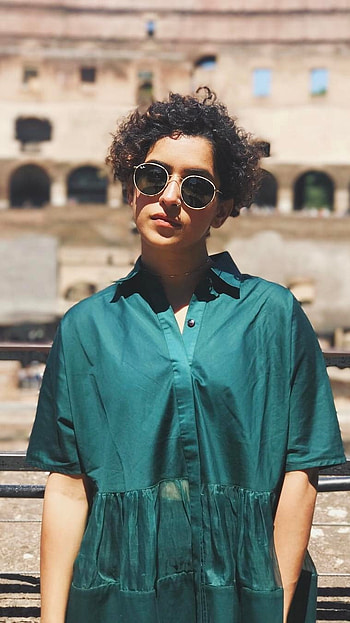 Sanya Malhotra, Actress, Sanya Malhotra Actress HD phone wallpaper