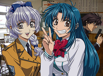Chidori and Tessa, chidori, tessa, anime, full metal panic HD wallpaper