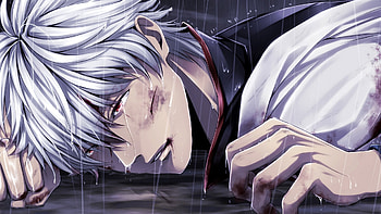 Gintoki Sakata, Silver-haired samurai, Comedic protagonist, Anime HD wallpaper