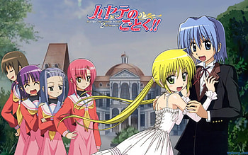 Hayate The Combat Butler, nagi, hina, hayate, maria HD wallpaper