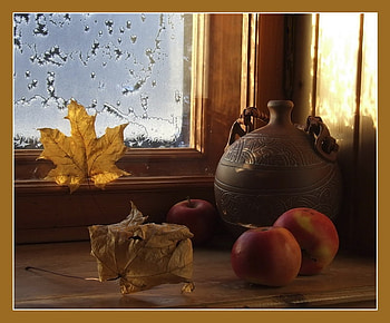 still life 1, art , still life, pretty, fall, nature HD wallpaper