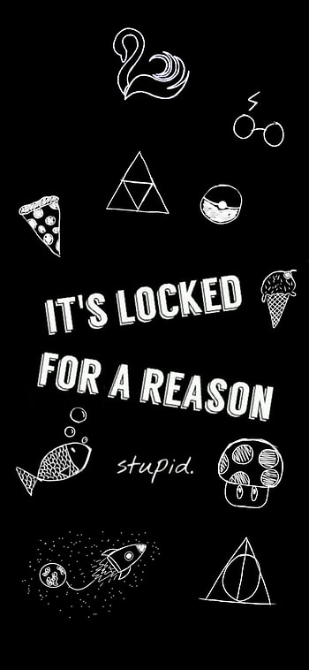 Doodless, Doodle, Dark HD phone wallpaper