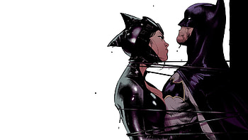 Batman & Catwoman HD wallpaper