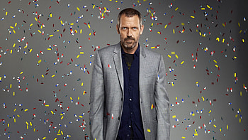 House M. D., Dr. House , Intriguing portrait, Enigmatic character HD wallpaper