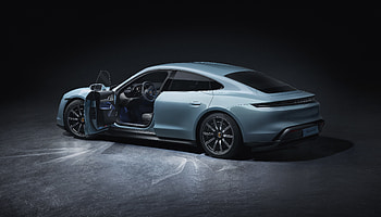 Porsche Taycan 4S, side-view, 2019 HD wallpaper