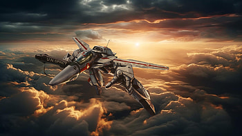Gerwalk Guardian / Macross Sentinel Ultra / Robotech Skyguard, Robotech, Macross HD wallpaper