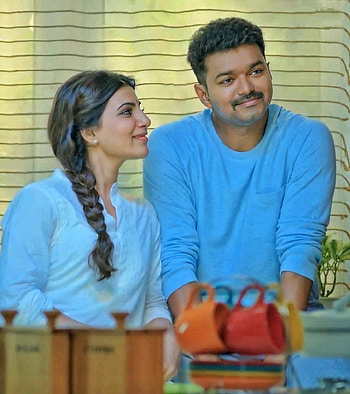 Theri - Vijay Samantha. Love couple , Theri movie vijay and samantha, Movie love quotes HD phone wallpaper