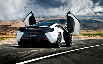 Auto, Mclaren, Cars, Car, Supercar, Mclaren Mp4-12C, Behind HD wallpaper
