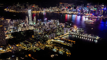 Sky100, Hong Kong HD wallpaper