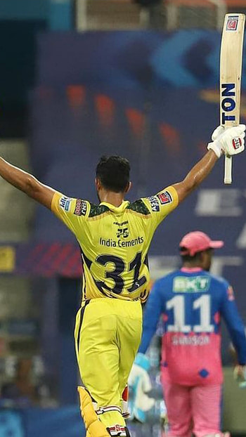 Ruturaj gaikwad, sports uniform, sports equipment HD phone wallpaper