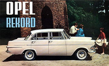 opel rekord 1959, retro, opel, vintage, cars HD wallpaper