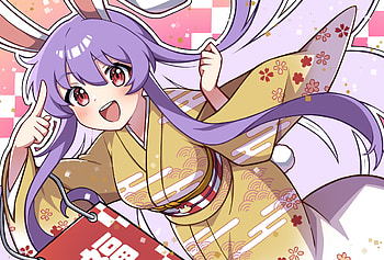 Reisen Udongein Inaba, Reisen Udongein Inaba, Anime, Touhou HD wallpaper