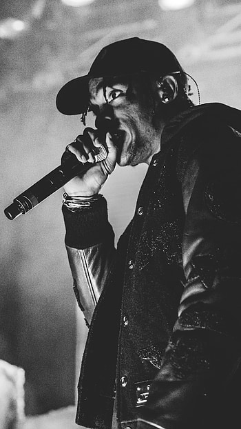 Black and white travis scott, singer HD phone wallpaper