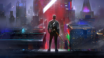 Technically Impossible , artist, artwork, digital-art, artstation, cyberpunk HD wallpaper