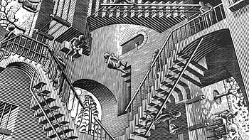 M.C. Escher, Other artist, , Michelle Tremblay HD wallpaper