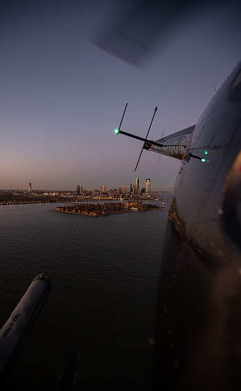 City, Building, View From Above, Miscellanea, Miscellaneous, Island, Helicopter HD phone wallpaper