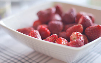 Food, Strawberry, Berry, Dish HD wallpaper