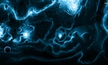 Space lightning - ( HD wallpaper