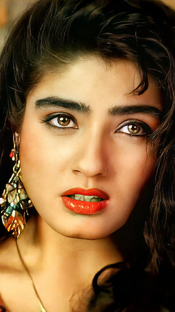 Raveena Tandon, bollywood actress HD phone wallpaper