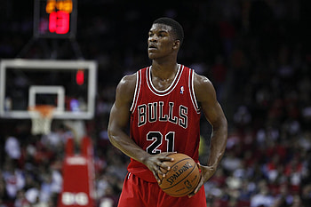 Jimmy Butler, Chicago Bulls playing game HD wallpaper