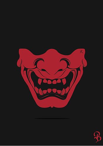 Oni-mask, Oni HD phone wallpaper