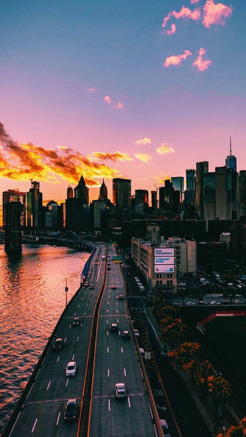 New York Aesthetic, City background, Travel graphy, Beautiful landscapes HD phone wallpaper