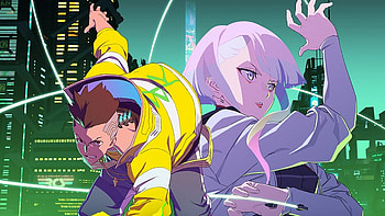 Cyberpunk: Edgerunners, First clip, Spin off series, Metal-themed HD wallpaper