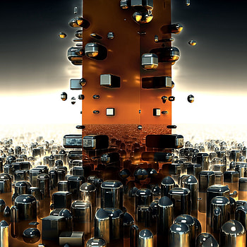 3D, Form, Design, Forms, Future, Chaos, Fractals HD phone wallpaper