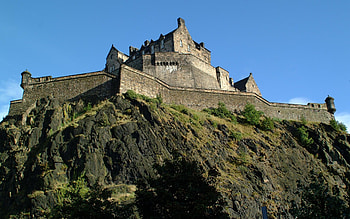 Edinburgh Castle, History preserved, Ancient stronghold, Majestic fortress HD wallpaper