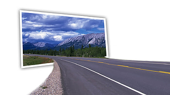 On The Road Again, 3d and cg, abstract, fantasy, other, sky HD wallpaper