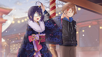 Rikka, Yuuta, Anime, Backgrounds HD wallpaper