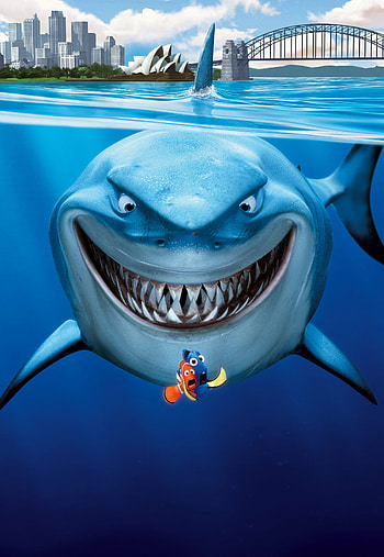Bruce, Finding Nemo HD phone wallpaper