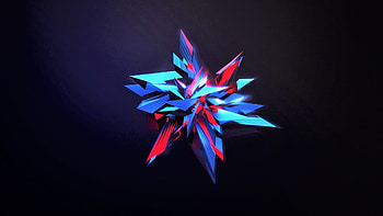 Justin Maller, Red, Black, Dark, Abstract, 3D, Pink, Purple / and Mobile Backgrounds HD wallpaper