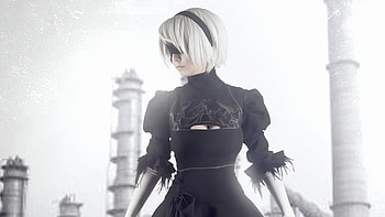 Nierautomata Cosplay Girl , nier-automata, cosplay, games, deviantart HD wallpaper