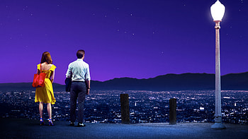 Emma Stone, Ryan Gosling, movie HD wallpaper