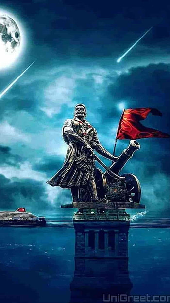 Shivaji Maharaj 3d, Warrior HD phone wallpaper