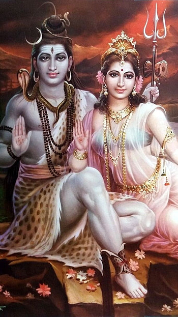 Sivan , Shiv Parvati HD phone wallpaper