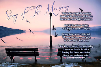 Song of the Morning, god, bench, birds, morning, song, jesus, hoyl spirit, peaceful, beautiful, bible, benches, scriptures, bible verses, sun HD wallpaper