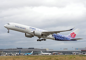 China Airlines, Travels, special joint livery, A350-900 HD wallpaper