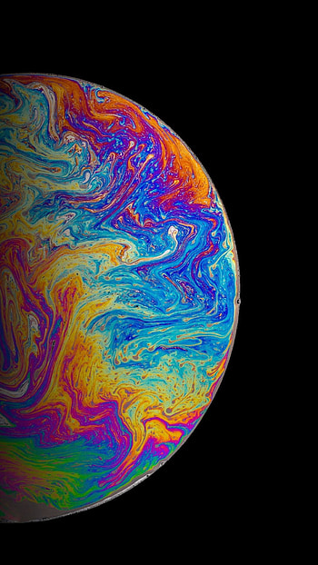 13 Pro Max, Planet, Painting, colorful HD phone wallpaper