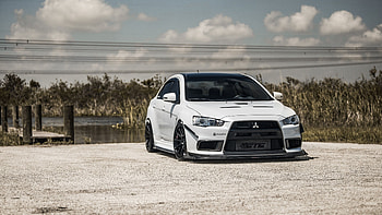 Evolution X, Lancer Evo HD wallpaper