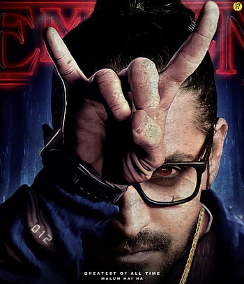 Emiway bantai, finger, glasses HD phone wallpaper