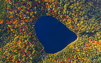 The Heart of the Adirondacks. New York State, landscape, trees, colors, water, usa HD wallpaper