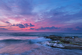 Sea Coast Ocean Clouds , ocean, clouds, nature HD wallpaper