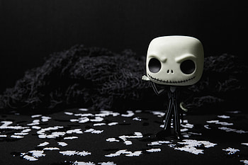 Holidays, Halloween, Bw, Chb, Doll HD wallpaper