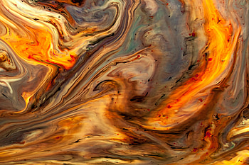 Abstract, Divorces, Multicolored, Motley, Paint, Liquid, Fluid Art HD wallpaper