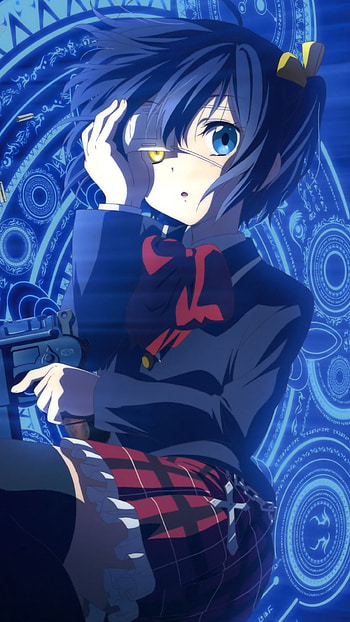 Love, Chunibyo and Other Delusions, Anime , Rikka, Aesthetic visuals HD phone wallpaper